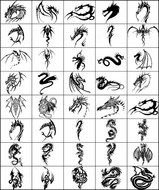 Tribal Dragon Tattoos For Women