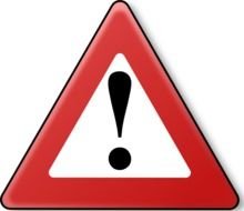 Warning Clip Art Free N4