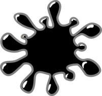 Paint Splash Clip Art N8