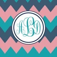 Pink Chevron Clip Art N2