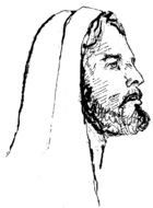Ä°llustration of Jesus Christ Face