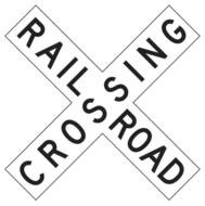Railroad Crossing Sign Clip Art N28