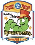 reading with Ringling Brothers, banner