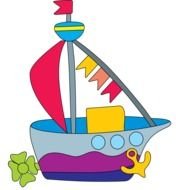 Toy Boat Clip Art N7