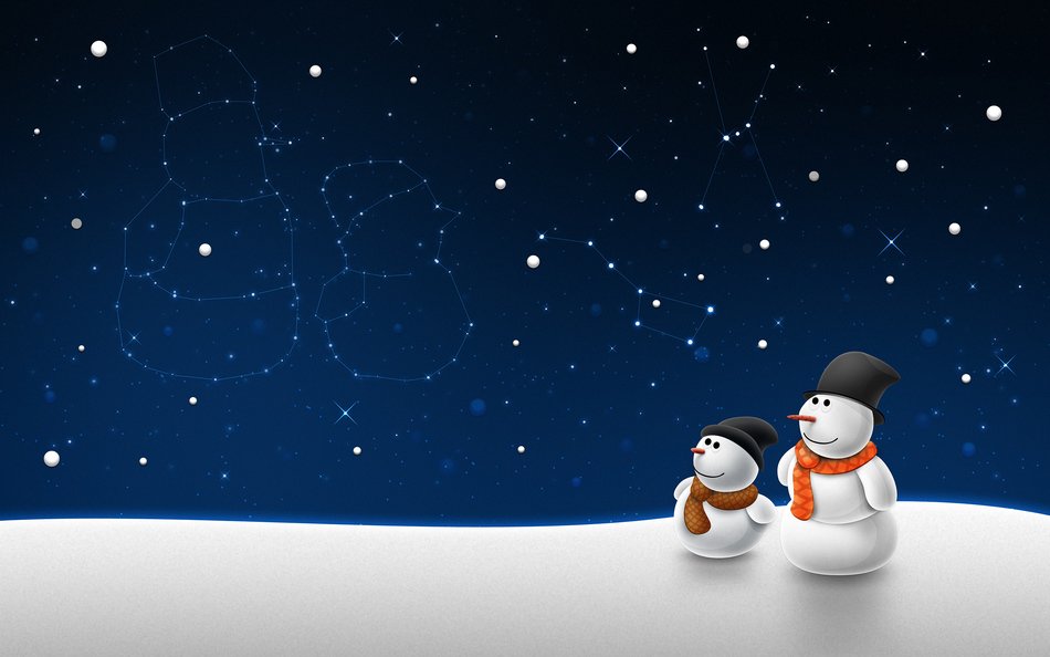 Clip art of 3D Snow Wallpaper