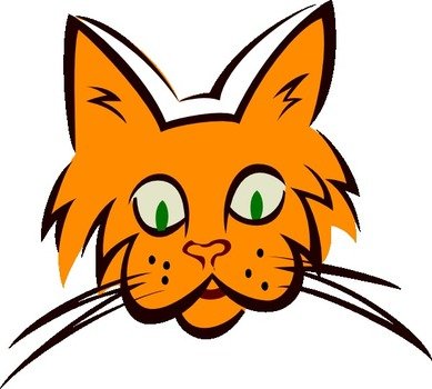 Cat Face Clip Art N9
