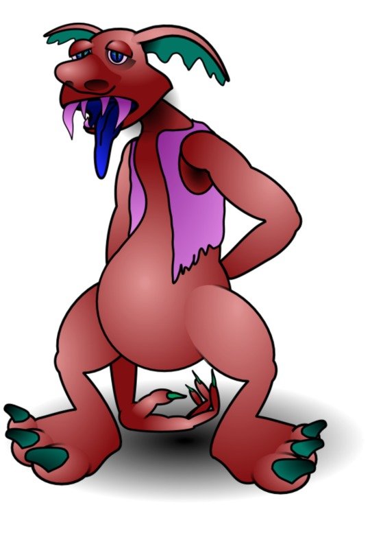 Scary Troll Clip Art N2