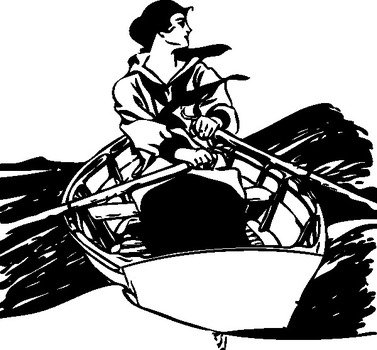 Row Boat Clip Art N13