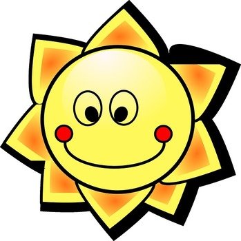 Cartoon Sun Clip Art N38