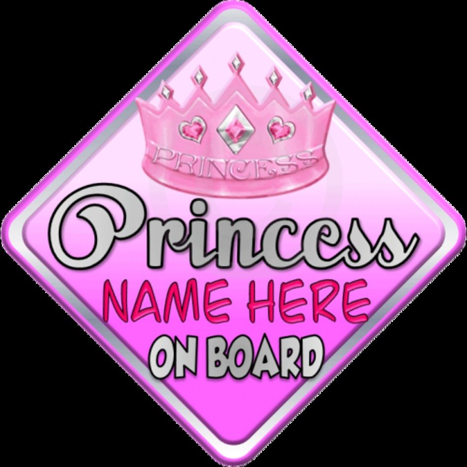 Pink Princess Crown Cartoon