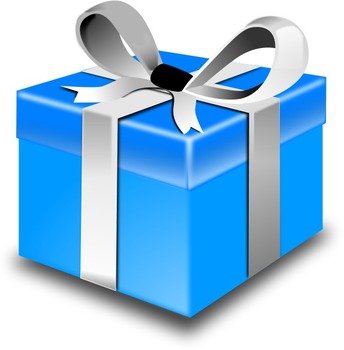 Blue Gift Box N2