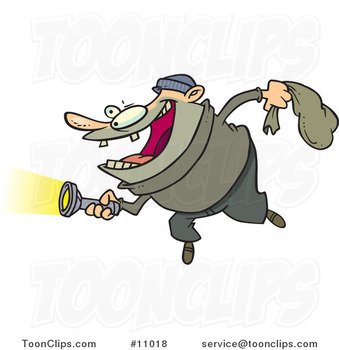 Cartoon Robber N2