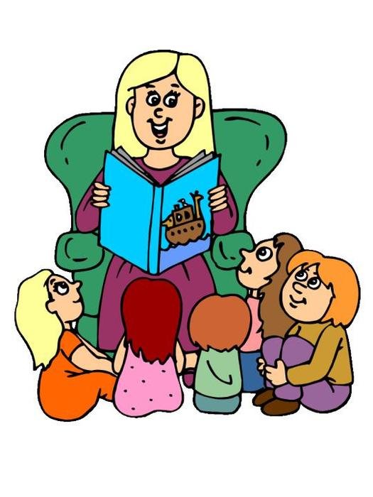 Cartoon Reading Story
