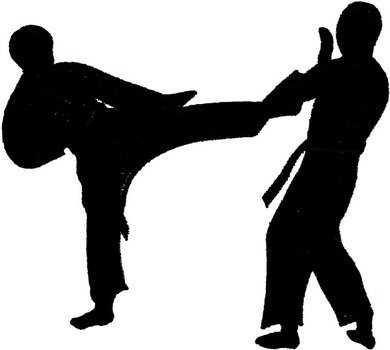 Karate Silhouette