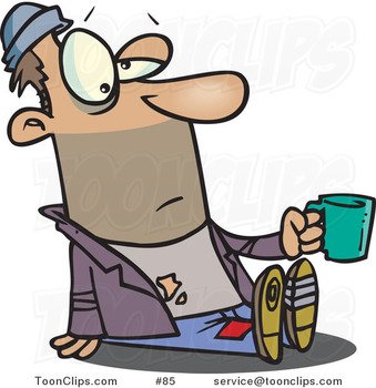 Poor Person Clip Art N7