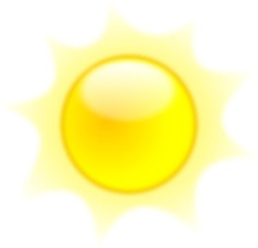 Sun Clip Art N151