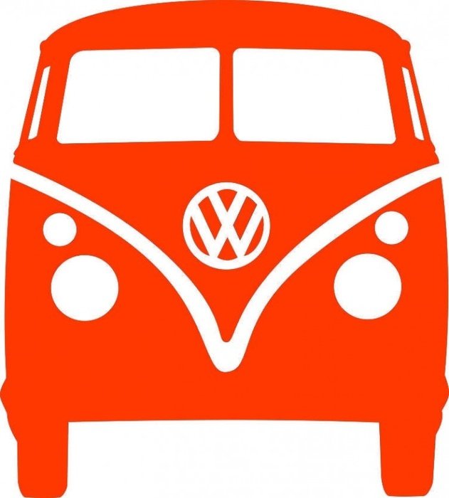 Ä°llustration of VW Bus Silhouette