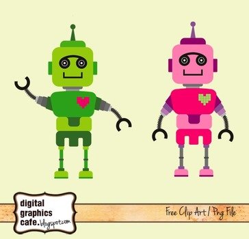 Robot Clip Art Free N2