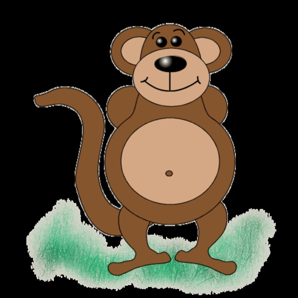 Cartoon Monkey N10