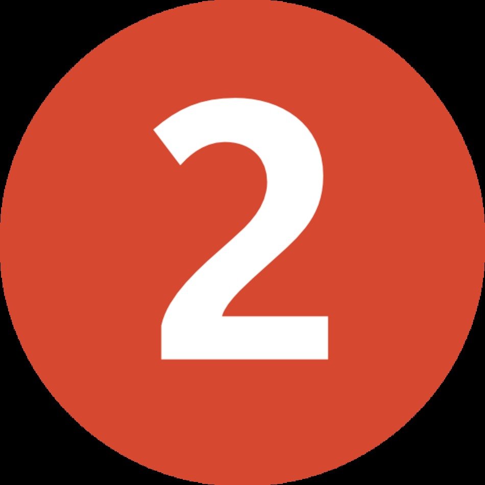Number 2 Clip Art N23