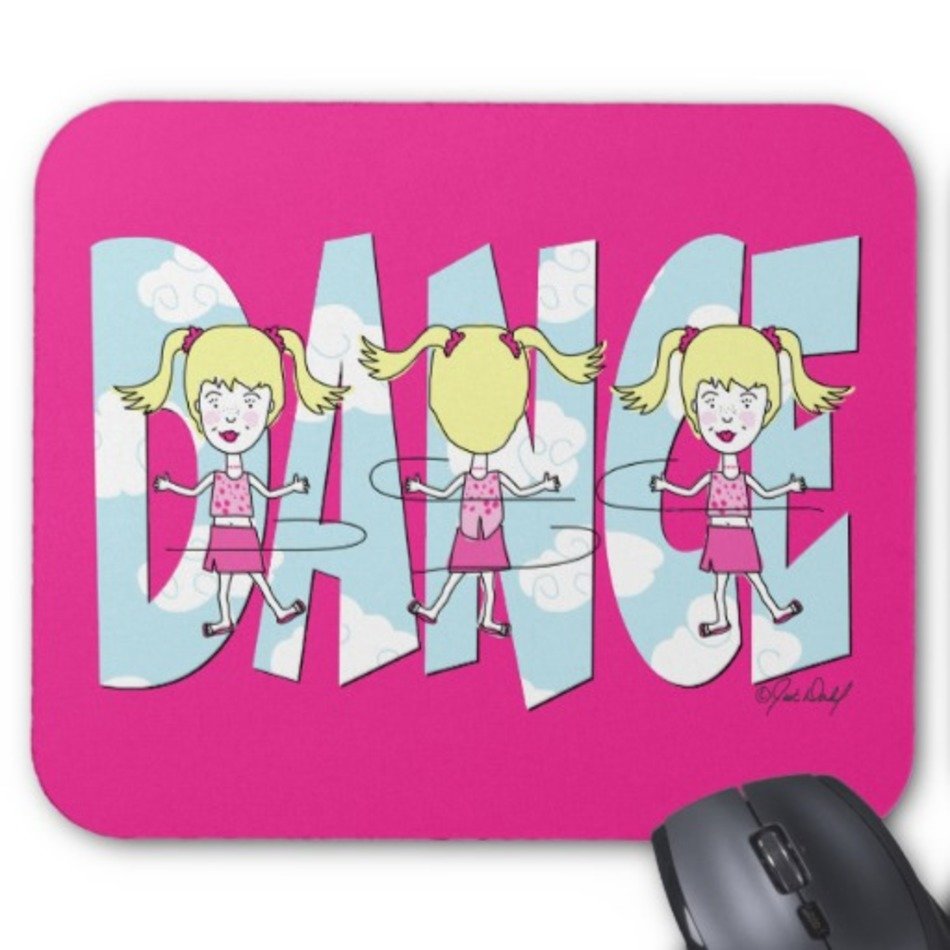 Cartoon Girl Dancing N5