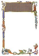 Gothic Border Medieval