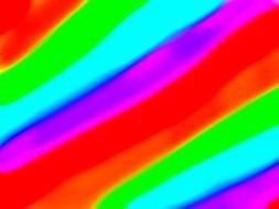 Crazy color Rainbow drawing