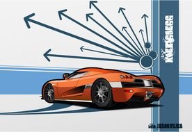 Car Graphics Design drawing