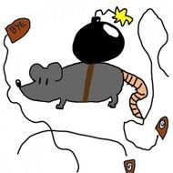 Rat With Bomb