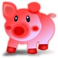 Cartoon Pig Clip Art N29