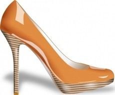 Cartoon High Heel Shoes Clip Art N2