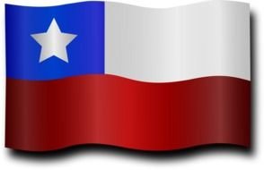 Chile Flag drawing