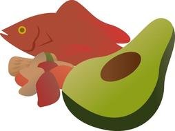 Protein Foods Clip Art N6