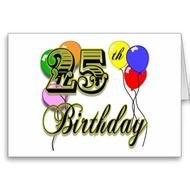 Happy 25th Birthday