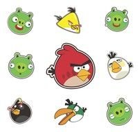 Clipart of Angry Birds icons
