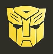 Bumblebee Transformer Cake Template