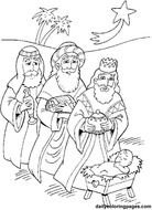 Three Wise Men Coloring Pages