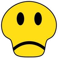 Sad Smiley Face N10