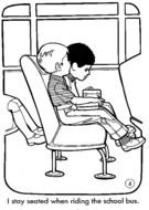 School Bus Safety Coloring Pages N2