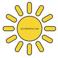 Sunny Weather Symbol N3
