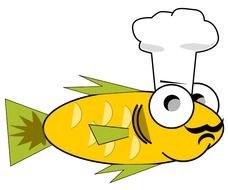 Cooked Fish Clip Art N2