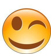 Winking Smiley Face Clip Art N18