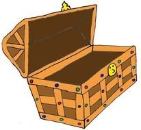Open Treasure Chest Clip Art N4