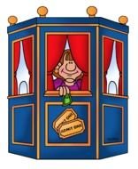 Cartoon Ticketbooth Clip Art