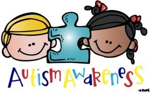 Clip art of autism kids