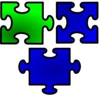 Jigsaw Orange Puzzle Piece Clip Art Vector Online Royalty