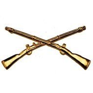 Crossed Rifles Clip Art N6