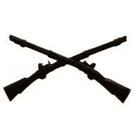 Crossed Rifles Clip Art N8