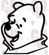 Pooh Bear Decal