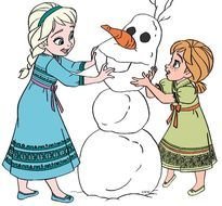Frozen Anna And Elsa Clip Art N4
